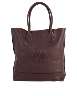 Blossom Tote, Leather, Burgundy, KTM/MIT, 2*